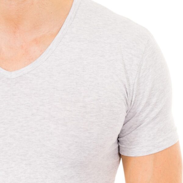 T-shirt da uomo a maniche corte scollo a V M351001