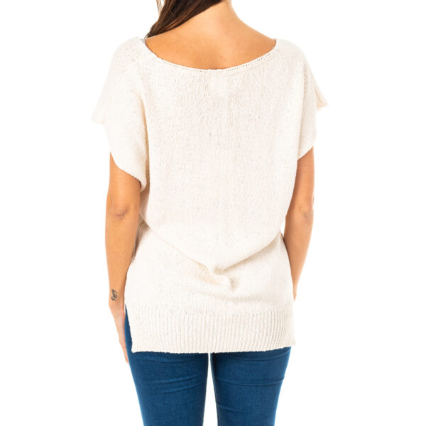 Maglia da donna manica corta scollo a V LWS007