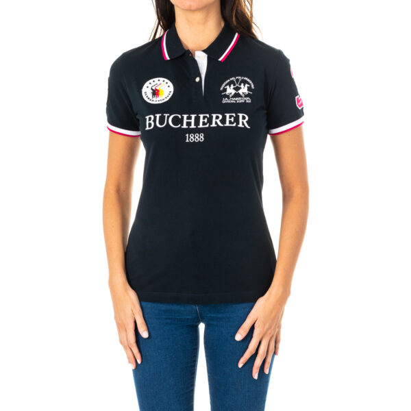 Polo da donna a maniche corte con collo a revers 2WP150