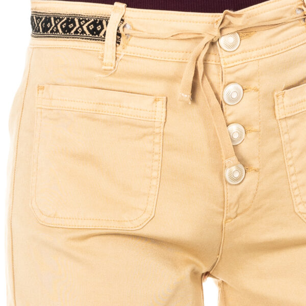 Pantaloncini con fondo orlato e passanti per cintura LWB001 da donna