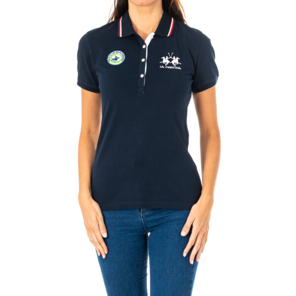 Polo da donna a maniche corte con collo a revers 2WPH40