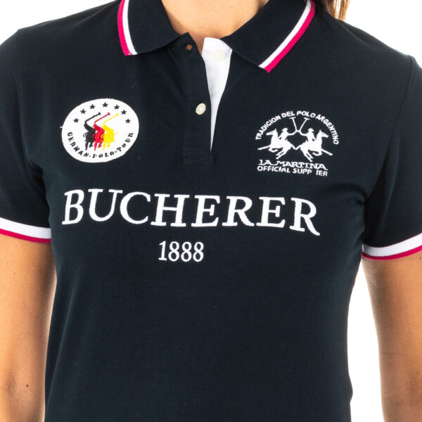 Polo da donna a maniche corte con collo a revers 2WP150