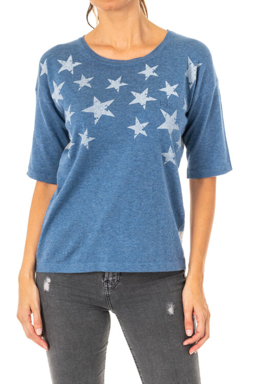 Maglia da donna manica 3/4 e collo tondo LWS011