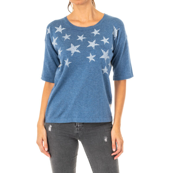 Maglia da donna manica 3/4 e collo tondo LWS011