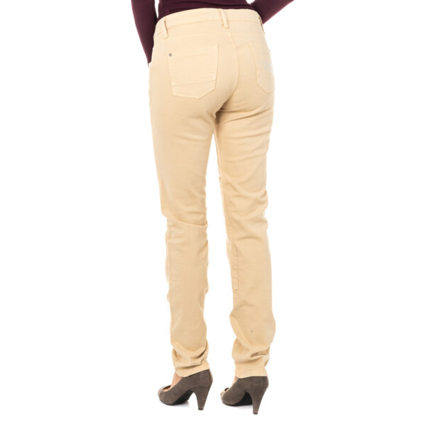 Pantaloni elasticizzati elasticizzati con basso con taglio skinny LWT010 donna