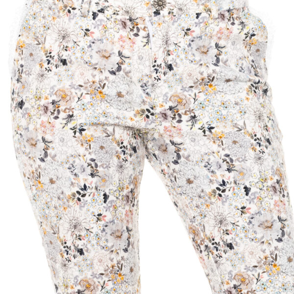 Pantaloni da donna con orli dritti e passanti per cintura LWT011