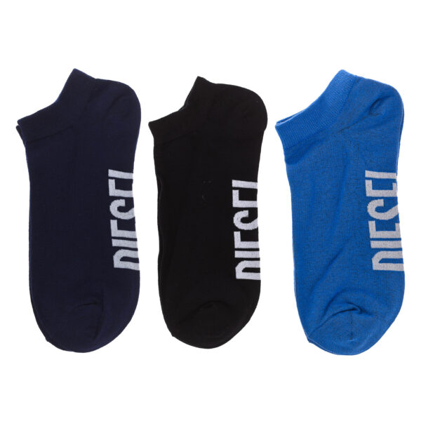 Pack-3 Calzini alla caviglia in cotone da uomo 00SI8H-0LDAZ