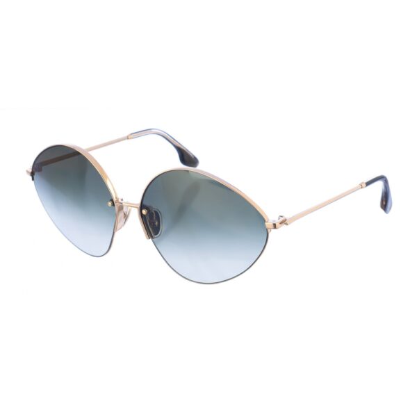 VB220S Occhiali da sole ovali in metallo per donna