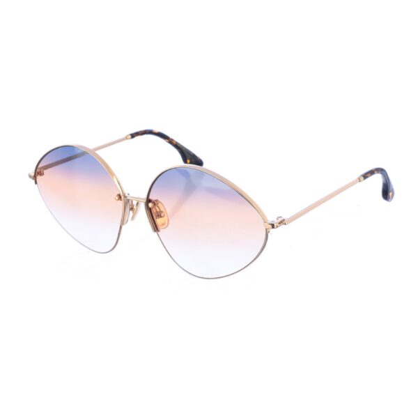 VB220S Occhiali da sole ovali in metallo per donna
