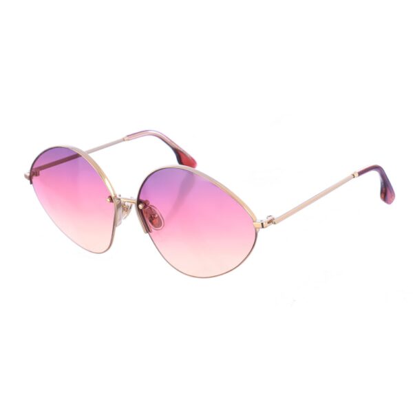 VB220S Occhiali da sole ovali in metallo per donna