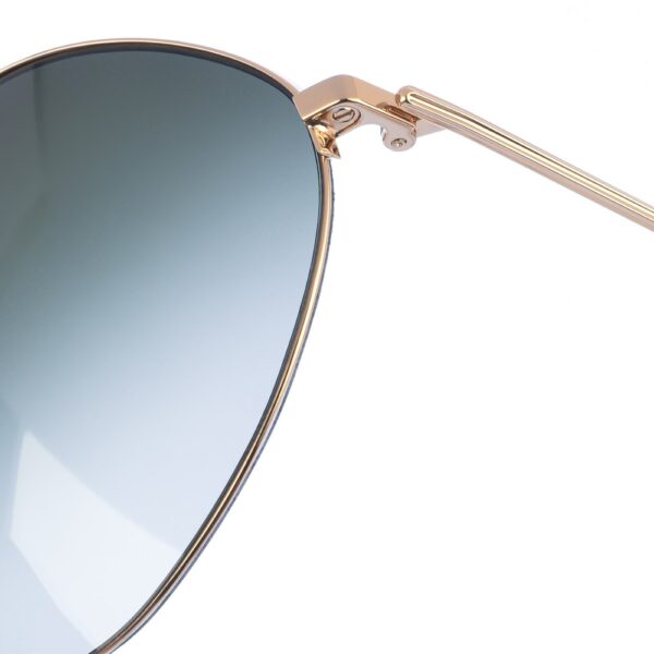 VB220S Occhiali da sole ovali in metallo per donna