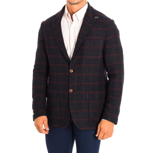 Blazer vestibilità regolare a manica lunga con chiusura con bottoni TMJ002-JQ036 uomo