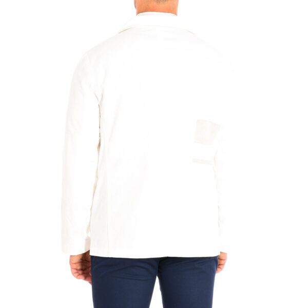 Giacca da uomo a maniche lunghe con collo a rever vestibilità regolare TMJ001-TW408