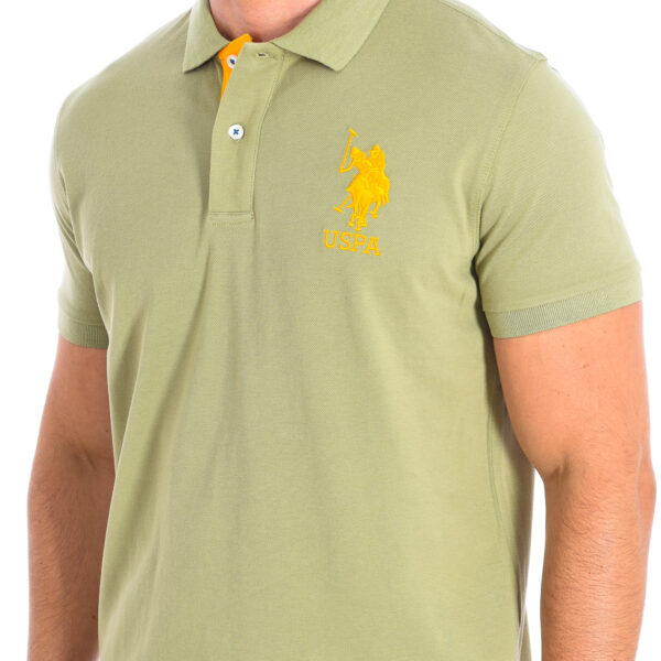 KORYCBAD Polo a maniche corte con colletto a contrasto 64779 Uomo
