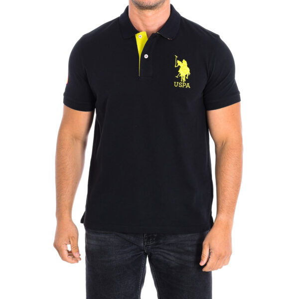 KORYCBAD Polo a maniche corte con colletto a contrasto 64779 Uomo