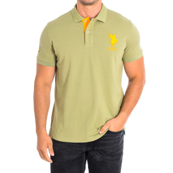 KORYCBAD Polo a maniche corte con colletto a contrasto 64779 Uomo