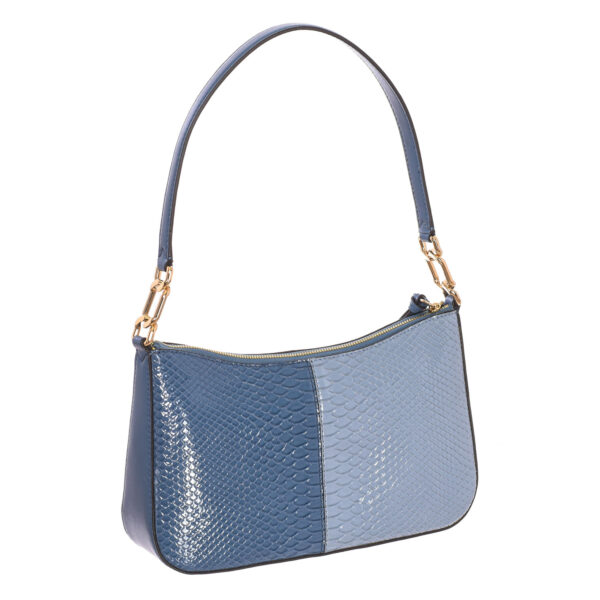 Borsa a tracolla in finta pelle di serpente da donna 38S3G7LC8E