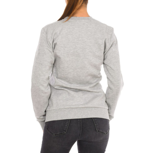 Felpa girocollo a maniche lunghe 9024250 da donna