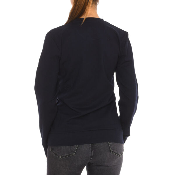 Felpa girocollo a maniche lunghe 9024250 da donna
