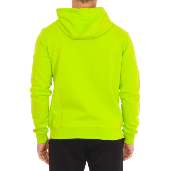 Felpa con cappuccio con zip 902299TR0 uomo