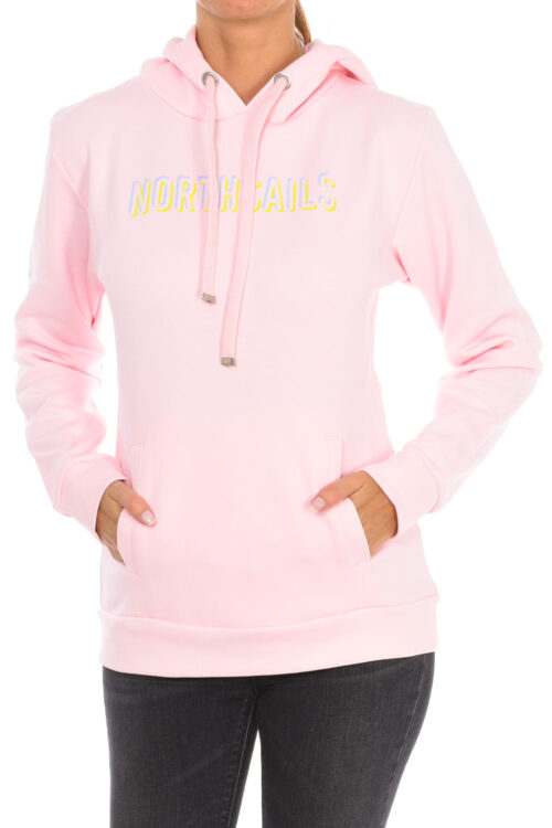 Felpa con cappuccio 9024230 da donna