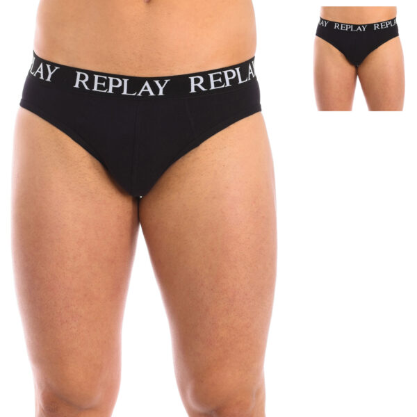 Pack-2 Slip REPLAY I101182 uomo