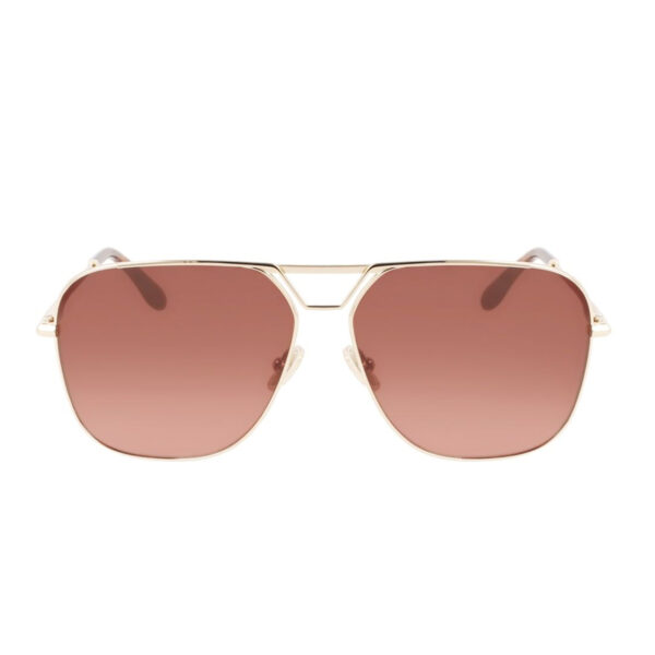 VB217S Occhiali da sole da aviatore in metallo per donna
