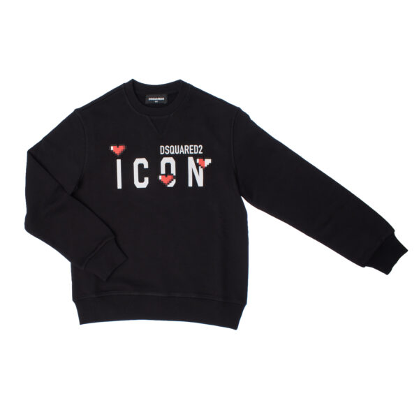 Felpa girocollo Icon DQ2033D0-09BDQ per ragazze