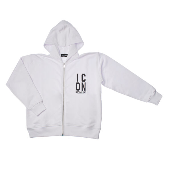 Felpa con cappuccio Slouch Fit Icon da bambino DQ2029D0-03GDQ