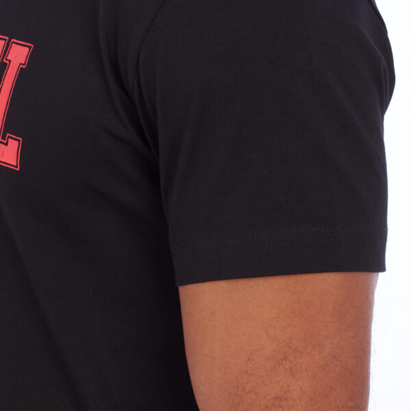 T-shirt stampata da uomo a maniche corte A03824-40GRAI