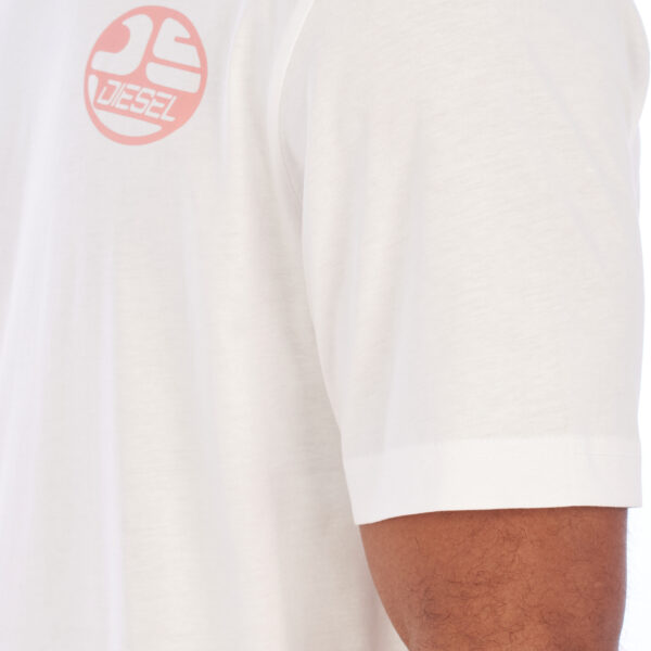 T-shirt stampata da uomo a maniche corte A06495-50GRAI