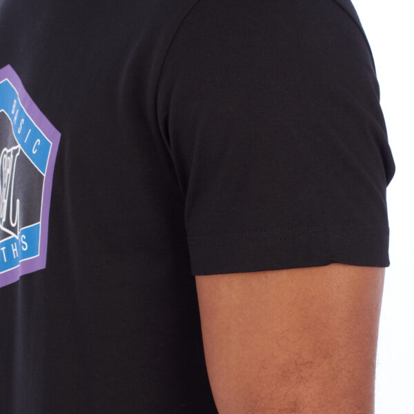 T-shirt stampata da uomo a maniche corte A06497-70GRAI