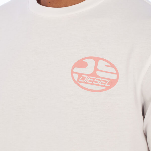 T-shirt stampata da uomo a maniche corte A06495-50GRAI
