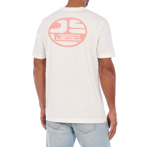 T-shirt stampata da uomo a maniche corte A06495-50GRAI