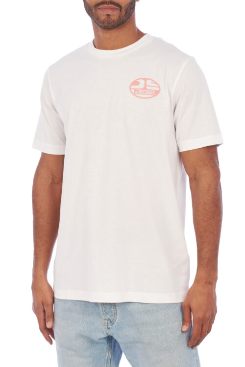 T-shirt stampata da uomo a maniche corte A06495-50GRAI