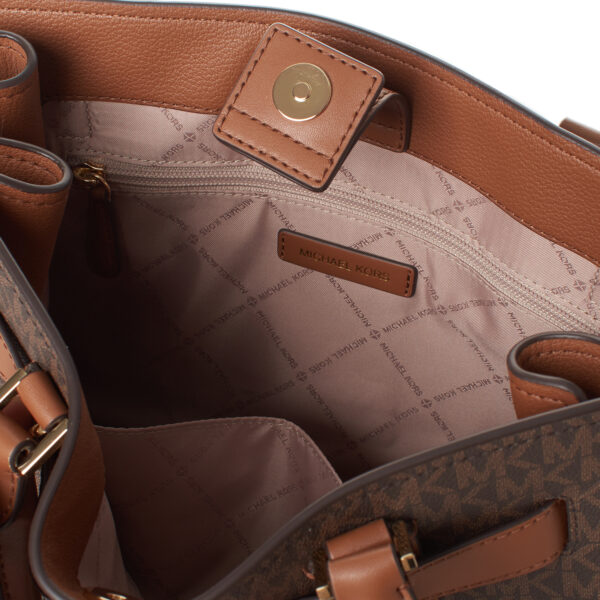 Borsa a mano bicolore 35F1GHMS2B Donna