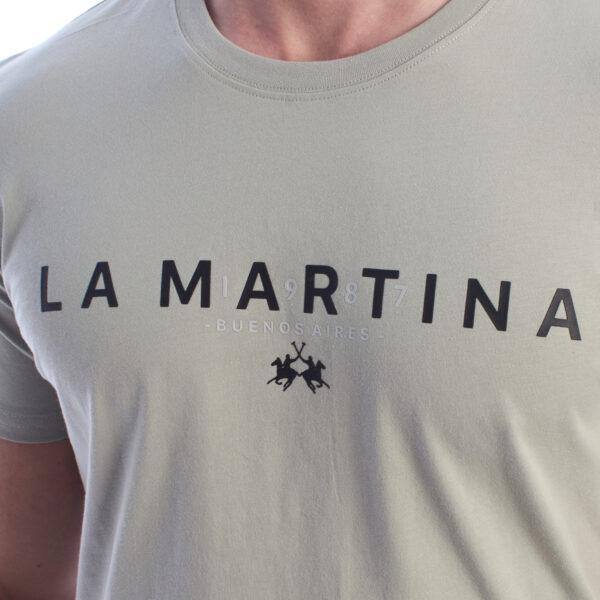 T-shirt a maniche corte vestibilità regolare YMR005-JS206 Uomo