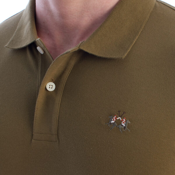 Polo slim fit a maniche corte YMP002-PK001 Uomo