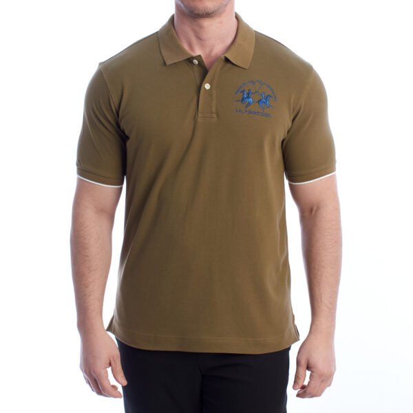Polo a maniche corte vestibilità regolare YMP001-PK001 da uomo