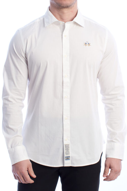 Camicia a maniche lunghe slim fit YMC002-PP483 Uomo
