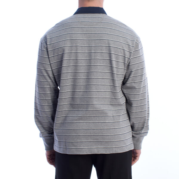 Polo da uomo a maniche lunghe vestibilità comfort UMP304-JS336