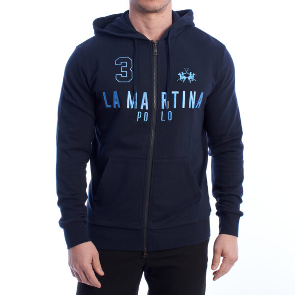 Felpa con cappuccio vestibilità regolare YMF305-FP568 Uomo