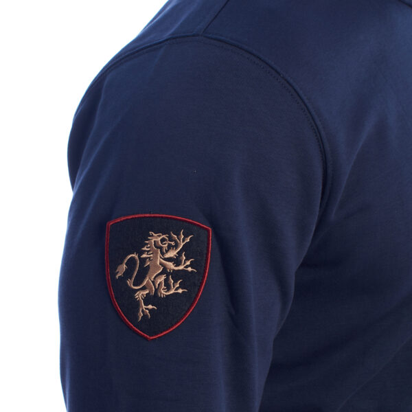 Felpa con zip YMF602-FP112 Uomo
