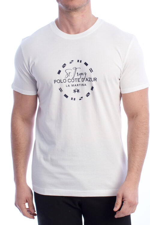 T-shirt a maniche corte vestibilità regolare YMR321-JS206 Uomo