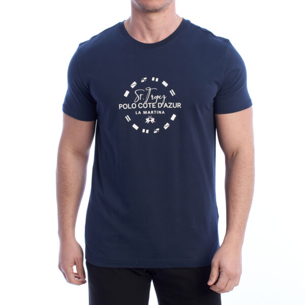 T-shirt a maniche corte vestibilità regolare YMR321-JS206 Uomo