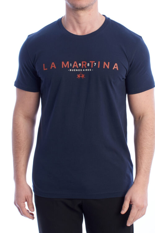 T-shirt a maniche corte vestibilità regolare YMR005-JS206 Uomo