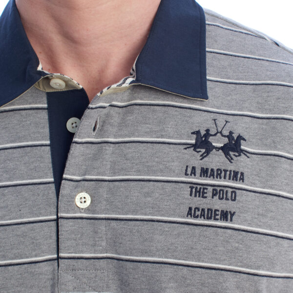 Polo da uomo a maniche lunghe vestibilità comfort UMP304-JS336