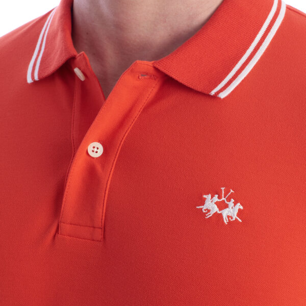 Polo slim fit a maniche corte TMP007-PK001 Uomo