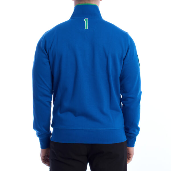 Felpa con zip YMF602-FP112 Uomo