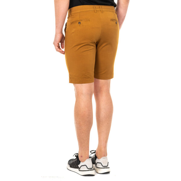 Bermuda con pantalone dritto basso con taglio e passanti per cintura LMB008 uomo